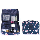 "Iconic beauty" Compact Makeup toiletry travel organizer Bag