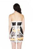 "Talk of the Town" tribal sequined bodycon dress