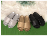 Deluxe Rhinestone crystal bling Slides slippers Flip Flops