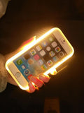 "Icons" LED Light Selfie Luminous Phone Case (iphone)